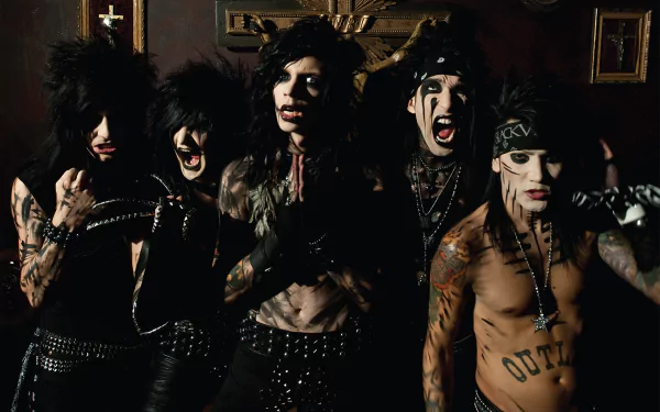 heavy metal hard rock music Black Veil Brides HD Desktop Wallpaper | Background Image