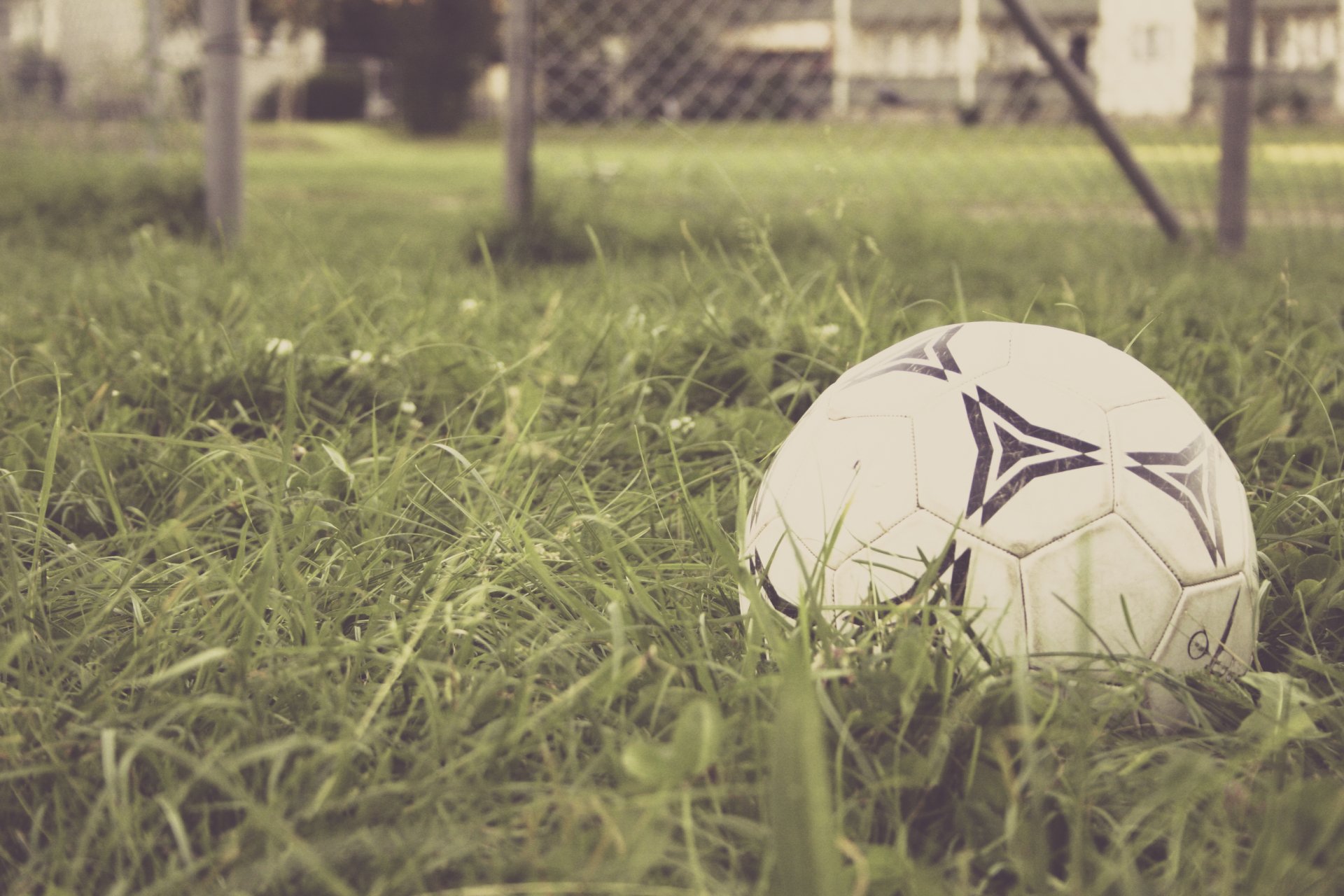 Download Grass Ball Soccer Sports HD Wallpaper