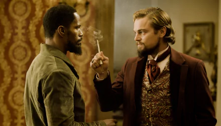 Jamie Foxx Leonardo Dicaprio movie Django Unchained HD Desktop Wallpaper | Background Image