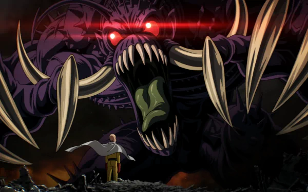 claws monster cape Anime One-Punch Man HD Desktop Wallpaper | Background Image