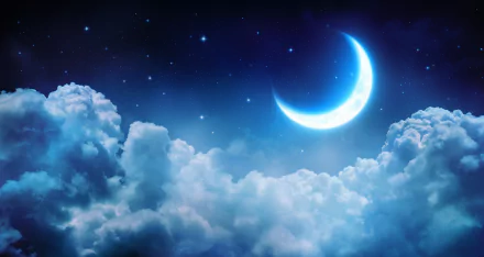 nature crescent HD Desktop Wallpaper | Background Image