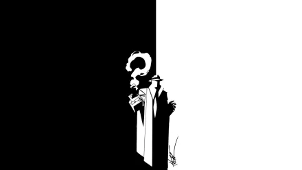  The Question Black and White
