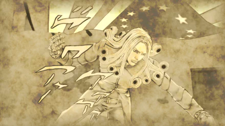 Funny Valentine Anime Jojo's Bizarre Adventure HD Desktop Wallpaper | Background Image