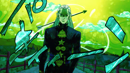 Mikitaka Hazekura Anime Jojo's Bizarre Adventure HD Desktop Wallpaper | Background Image