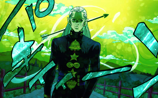 Mikitaka Hazekura Anime Jojo's Bizarre Adventure HD Desktop Wallpaper | Background Image