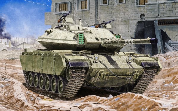 Military Magach Tanks Tank HD Wallpaper | Background Image