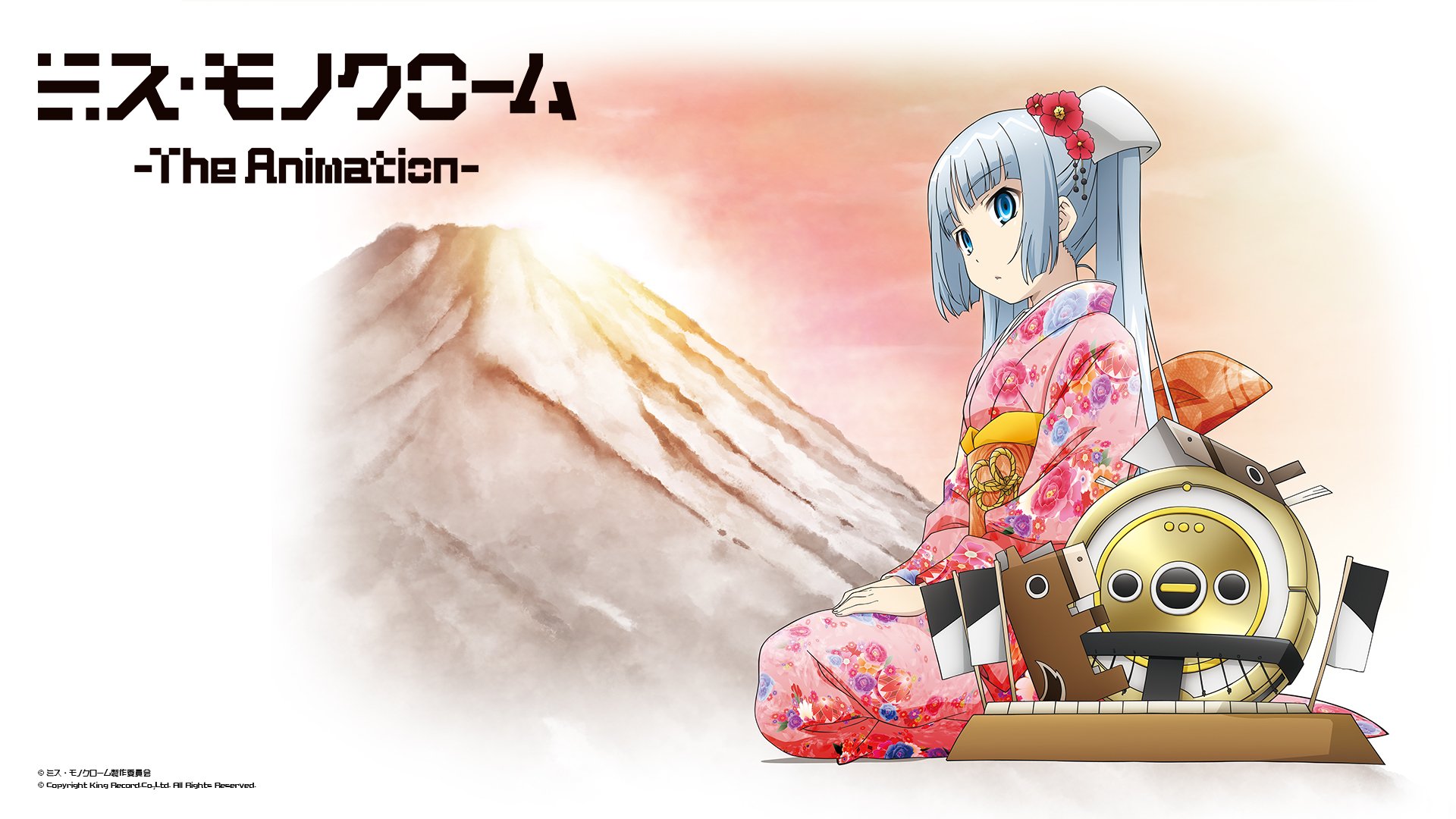 Download Ruu-chan (Miss Monochrome) Miss Monochrome (Character) Anime Miss Monochrome HD Wallpaper