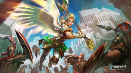 Nike (Smite) video game Smite HD Desktop Wallpaper | Background Image