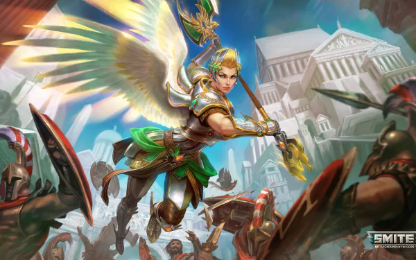 Nike (Smite) video game Smite HD Desktop Wallpaper | Background Image