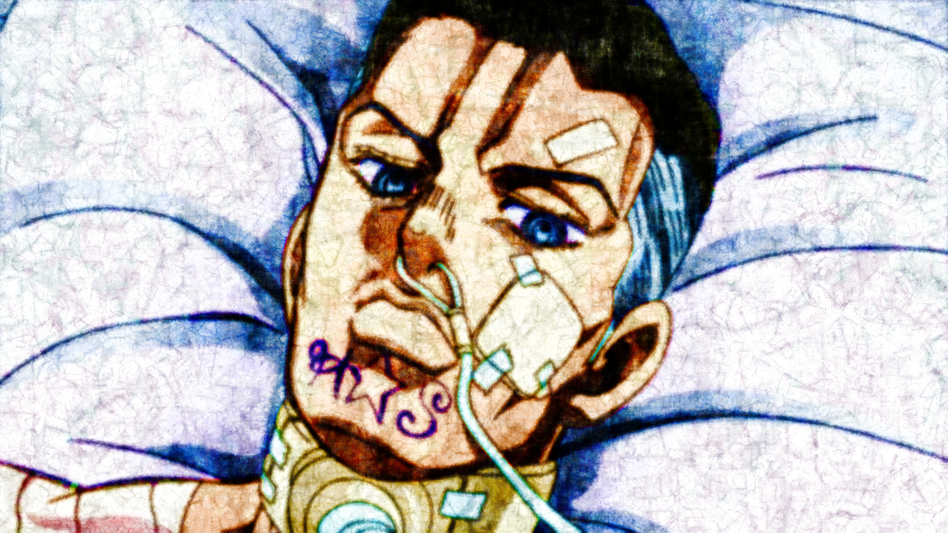 Download Yuya Fungami Anime Jojo's Bizarre Adventure HD Wallpaper by Terumi Nishii