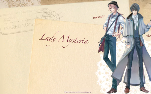 William Hamish Watson Herlock Holmes Anime Eikoku Tantei Mysteria HD Desktop Wallpaper | Background Image