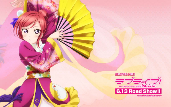 Maki Nishikino Anime Love Live! HD Desktop Wallpaper | Background Image