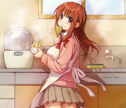 Ryou Machiko Anime Gourmet Girl Graffiti HD Desktop Wallpaper | Background Image