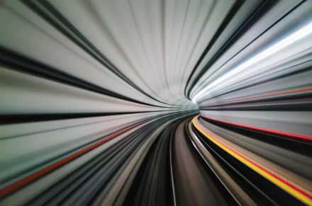 motion blur man made tunnel HD Desktop Wallpaper | Background Image