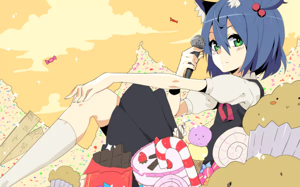 Ryone Yami Anime Utau HD Desktop Wallpaper | Background Image