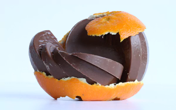 orange (Fruit) food chocolate HD Desktop Wallpaper | Background Image
