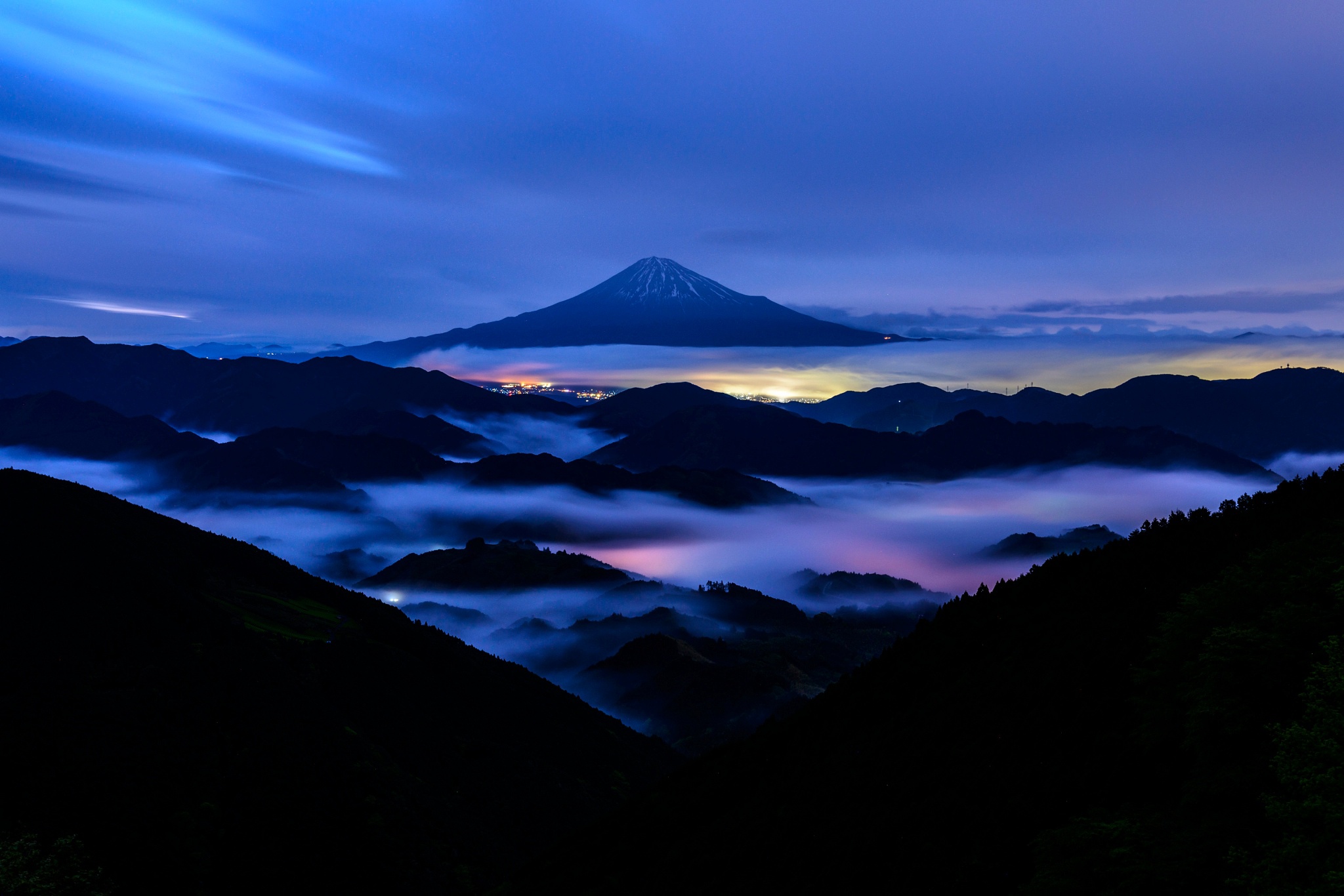 Nature Mount Fuji Hd Wallpaper