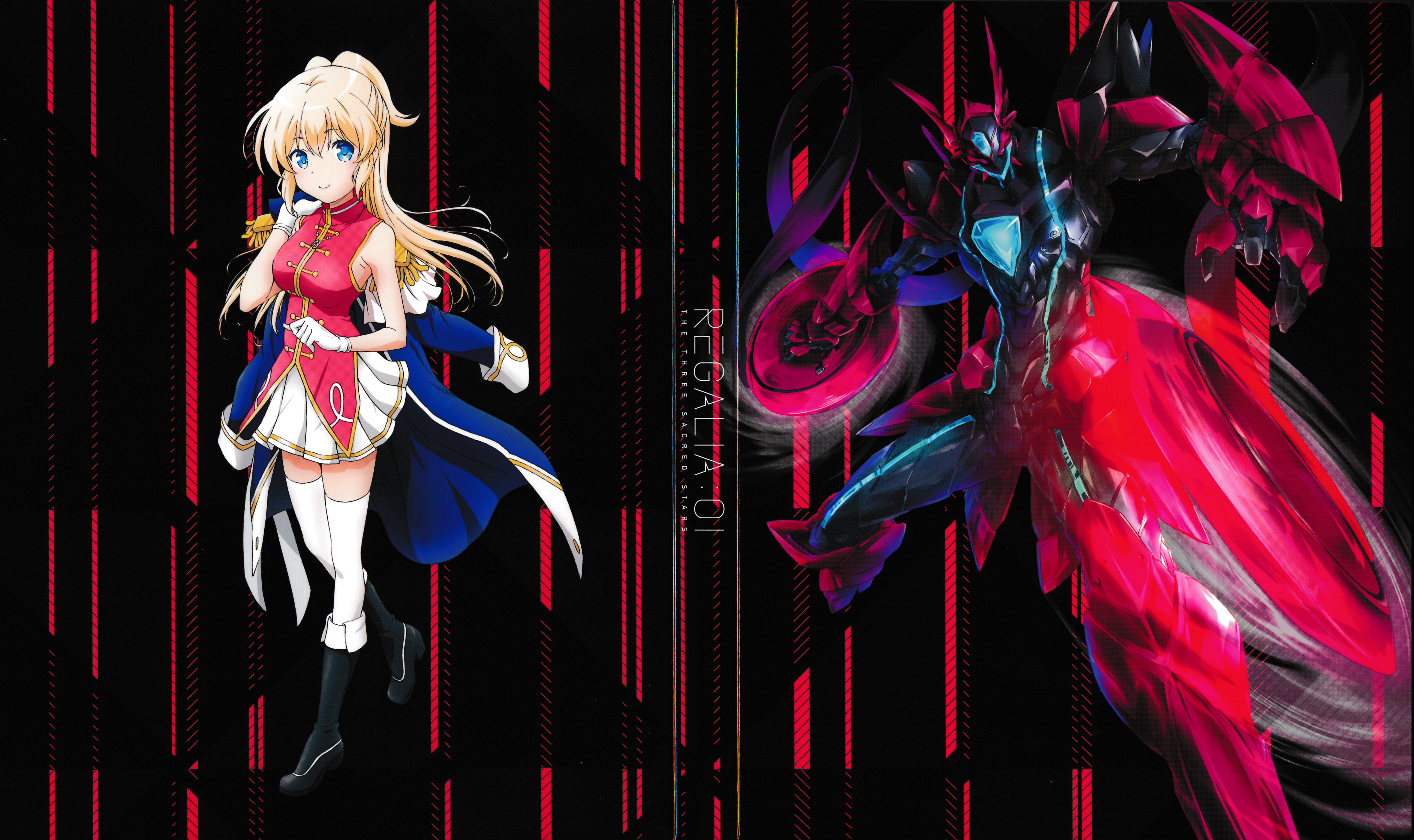 Anime Regalia: The Three Sacred Stars HD Wallpaper | Background Image