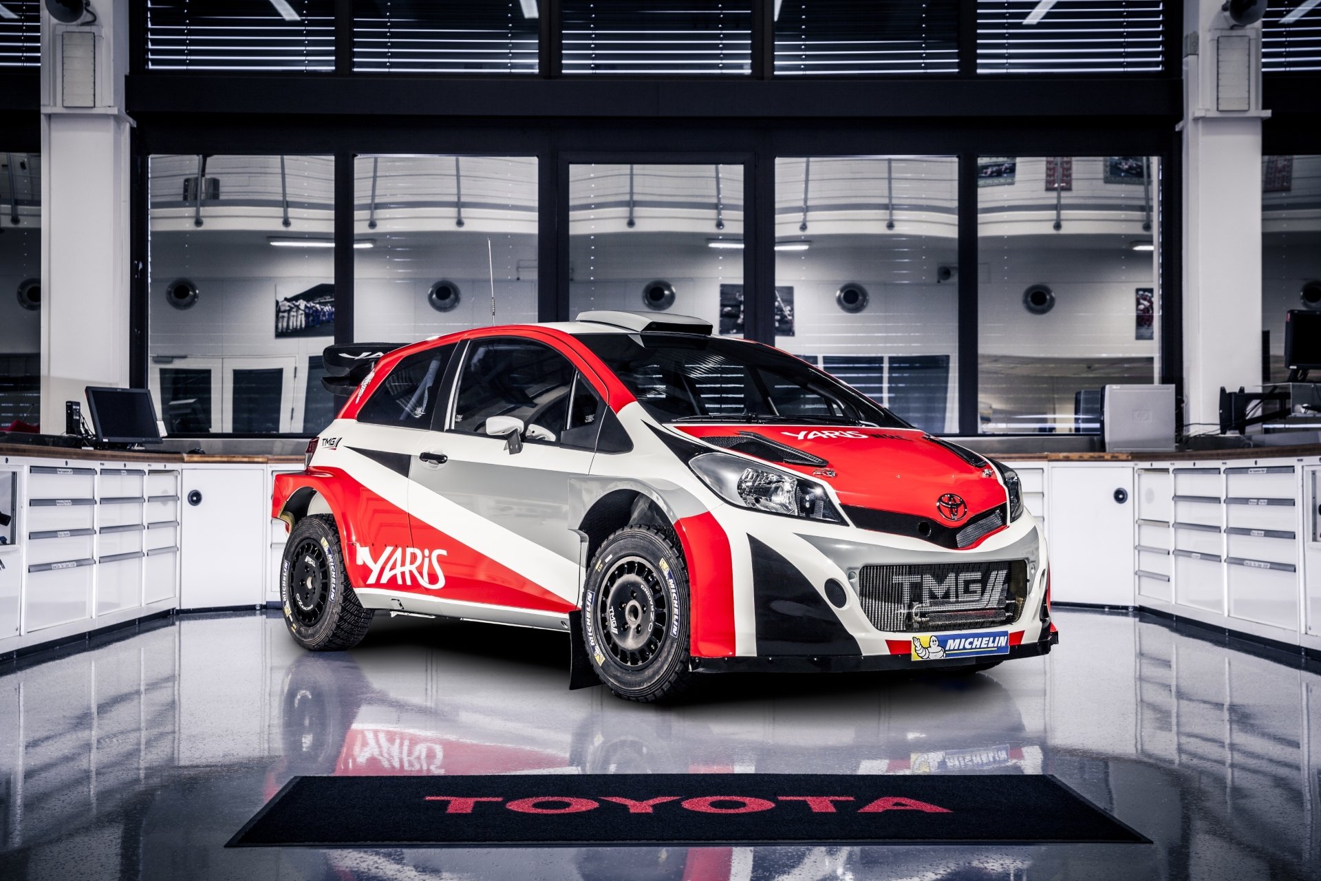 Download Race Car WRC Toyota Yaris WRC Prototype Vehicle Toyota Yaris 4k Ultra HD Wallpaper