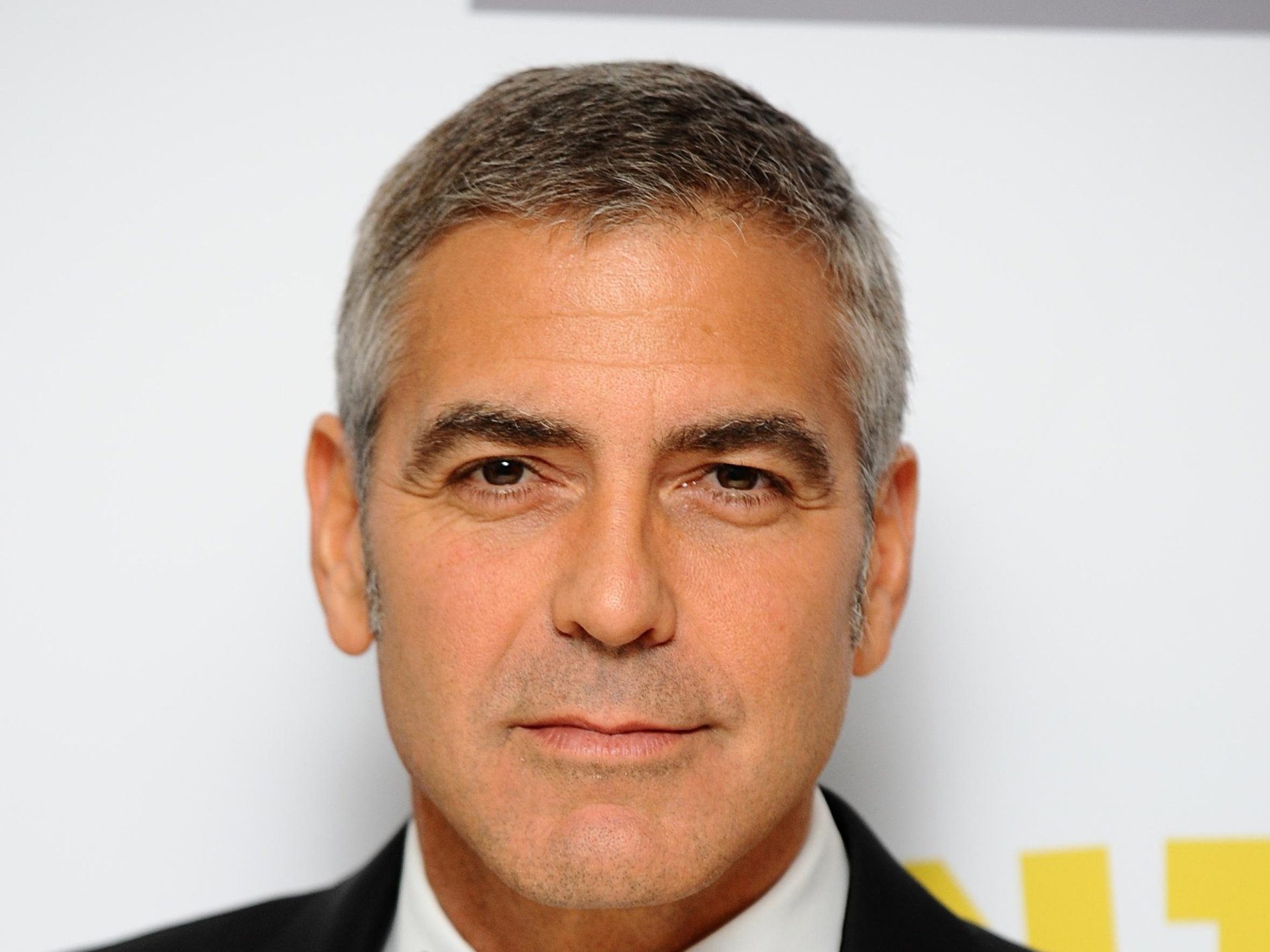 Download American Face Actor Celebrity George Clooney HD Wallpaper