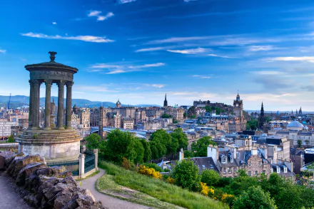 building cityscape city Scotland man made Edinburgh HD Desktop Wallpaper | Background Image