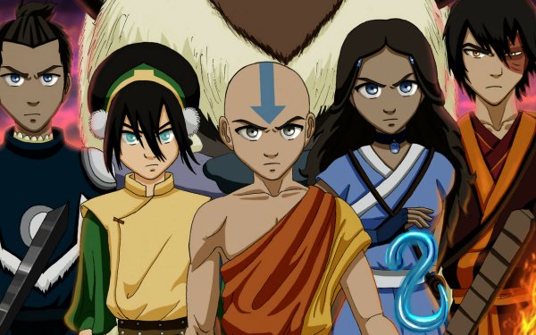 Anime Avatar: The Last Airbender Avatar (Anime) Aang Katara Sokka Toph Beifong Zuko HD Wallpaper | Background Image
