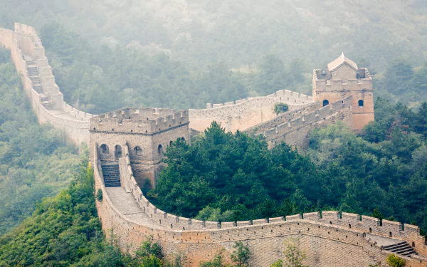 China man made Great Wall of China HD Desktop Wallpaper | Background Image