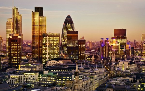 Man Made London Cities United Kingdom City Cityscape Building Skyscraper HD Wallpaper | Background Image