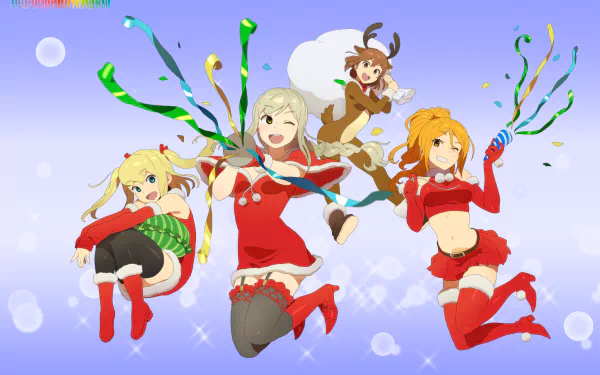 Anime Schoolgirl Strikers: Animation Channel HD Desktop Wallpaper | Background Image