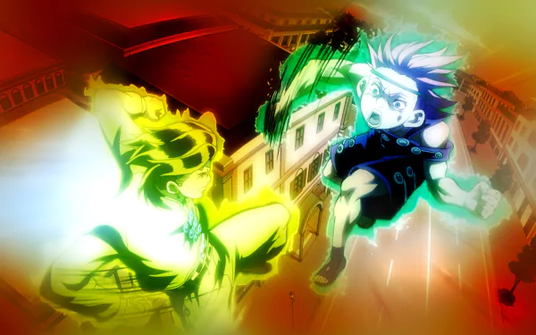 Ken Oyanagi Rohan Kishibe Anime Jojo's Bizarre Adventure HD Desktop Wallpaper | Background Image