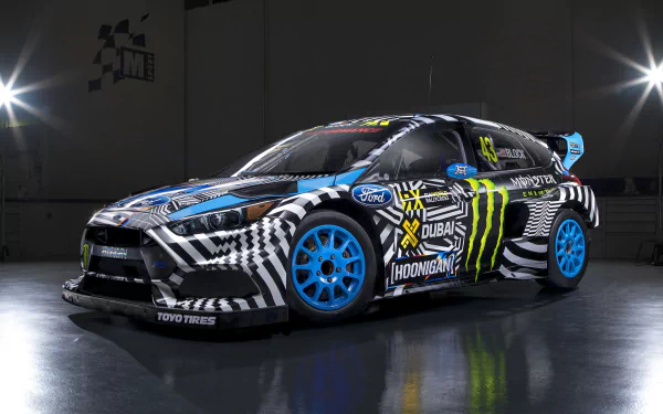 race car vehicle Ford Focus RS HD Desktop Wallpaper | Background Image
