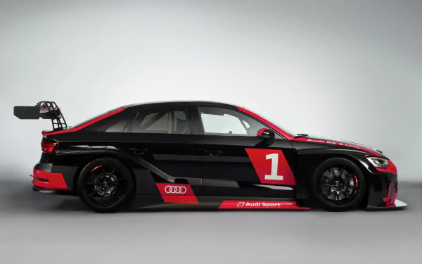 race car Audi RS 3 LMS vehicle Audi RS3 HD Desktop Wallpaper | Background Image