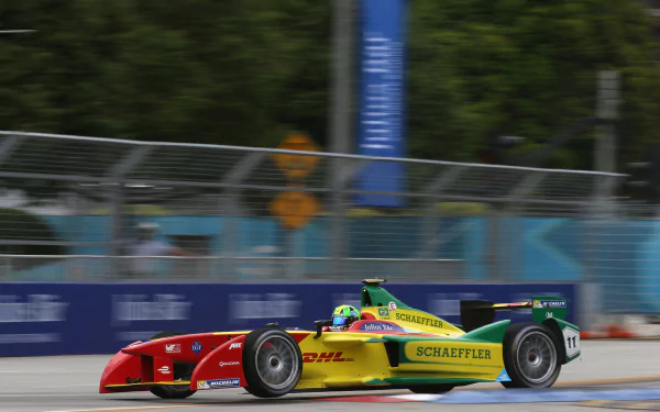 race car ABT Schaeffler FE01 vehicle ABT Schaeffler HD Desktop Wallpaper | Background Image