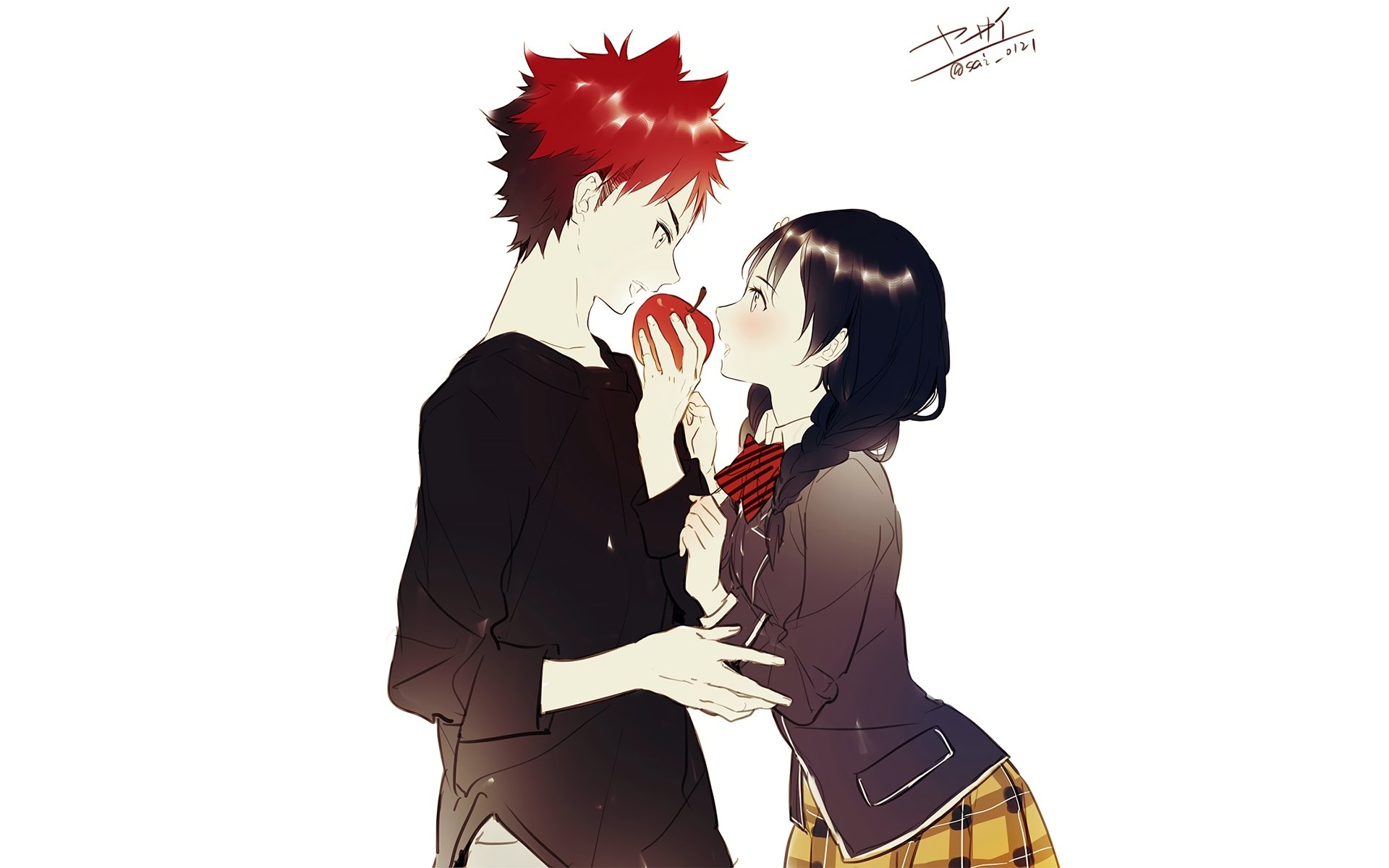Download Megumi Tadokoro Sōma Yukihira Anime Food Wars: Shokugeki No Soma HD Wallpaper