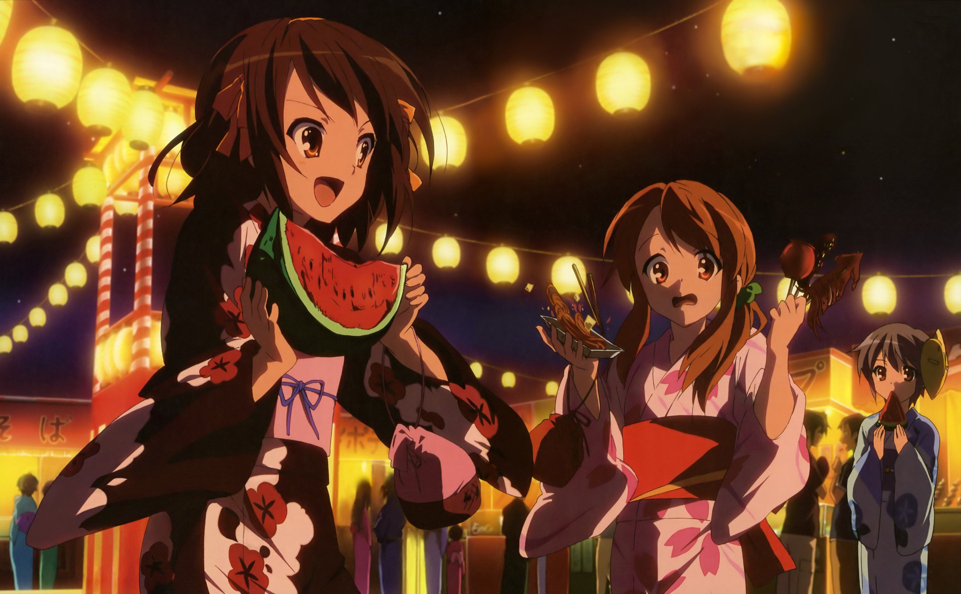 Download Anime The Melancholy Of Haruhi Suzumiya 4k Ultra HD Wallpaper