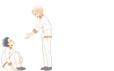 HD anime desktop wallpaper featuring Takumi Aldini and Isami Aldini from Food Wars: Shokugeki no Soma in chef uniforms on a white background.
