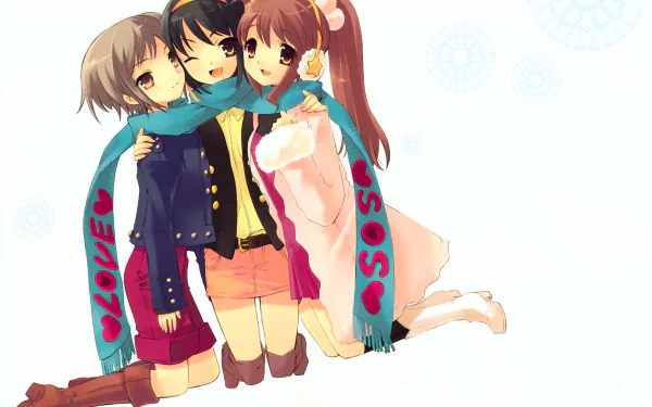 Anime The Melancholy of Haruhi Suzumiya HD Desktop Wallpaper | Background Image