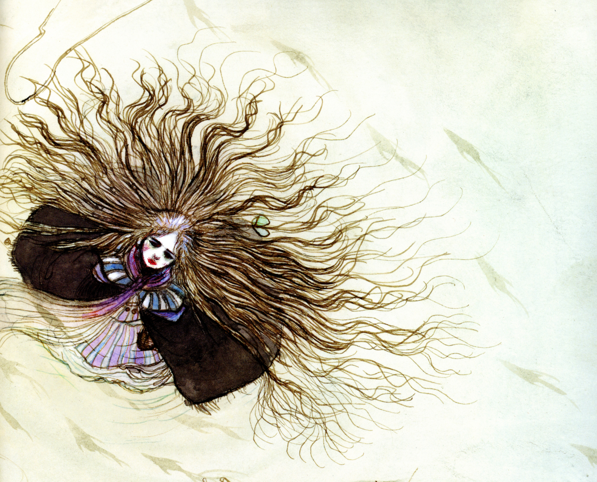 Download Anime Angel’s Egg HD Wallpaper by Yoshitaka Amano