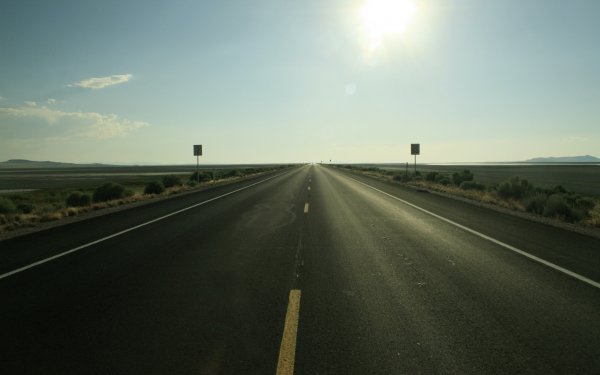 Man Made Road HD Wallpaper | Background Image