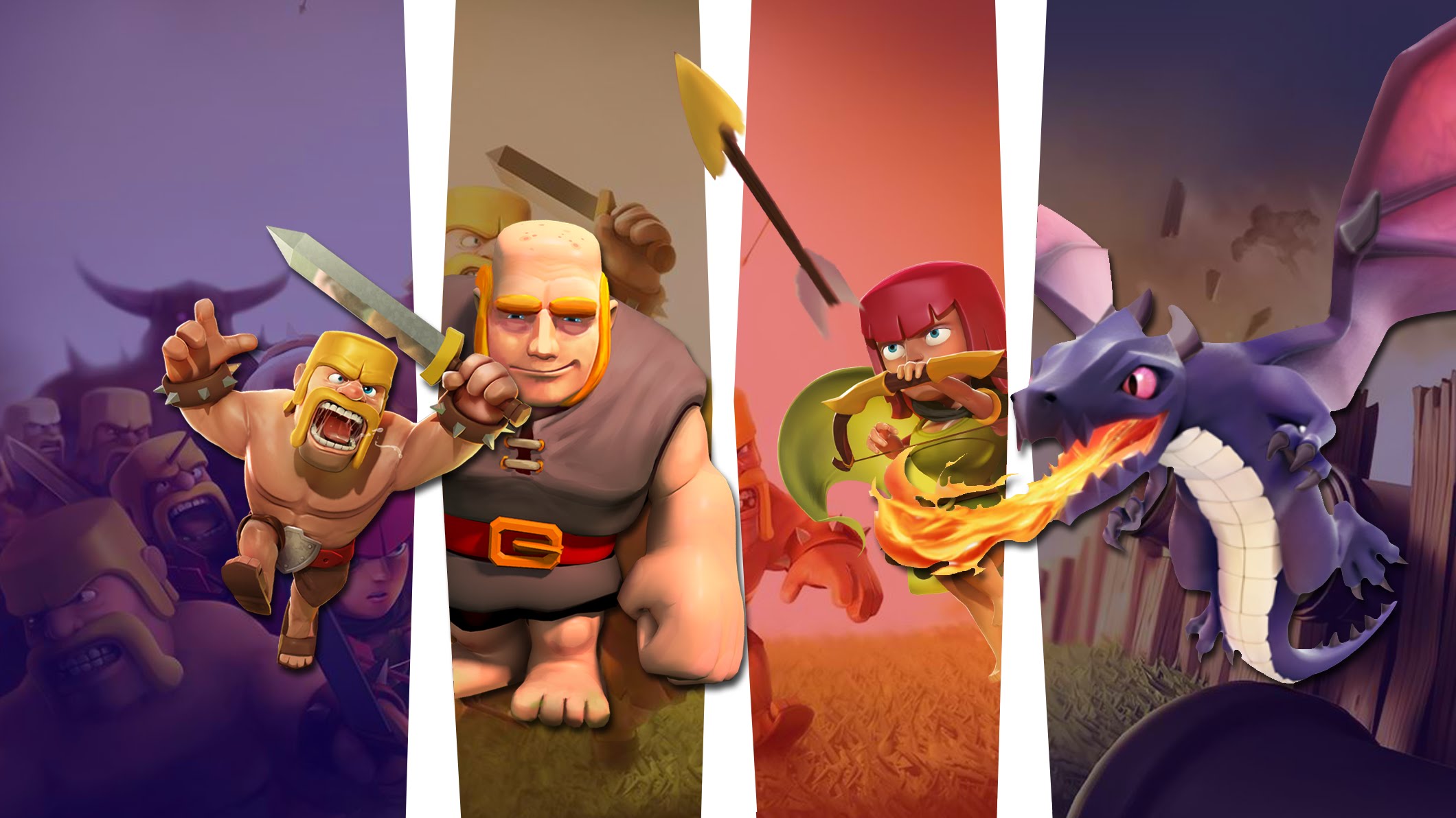Video Game Clash of Clans HD Wallpaper | Background Image