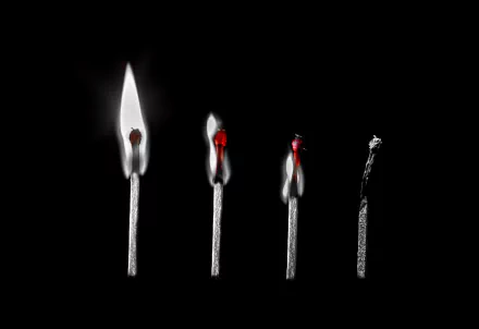 flame photography match HD Desktop Wallpaper | Background Image