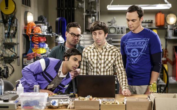 Raj Koothrappali Kunal Nayyar Howard Wolowitz Simon Helberg Sheldon Cooper Jim Parsons Leonard Hofstadter Johnny Galecki TV Show The Big Bang Theory HD Desktop Wallpaper | Background Image