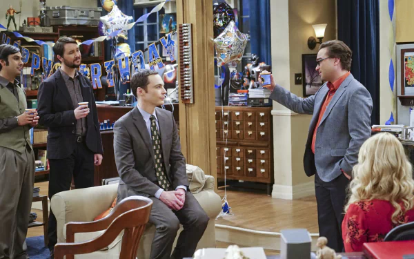 Sheldon Cooper Jim Parsons Raj Koothrappali Kunal Nayyar Leonard Hofstadter Johnny Galecki TV Show The Big Bang Theory HD Desktop Wallpaper | Background Image