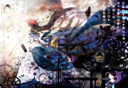 Homura Akemi Anime Puella Magi Madoka Magica HD Desktop Wallpaper | Background Image