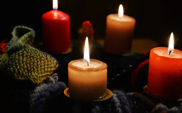 flame photography candle HD Desktop Wallpaper | Background Image