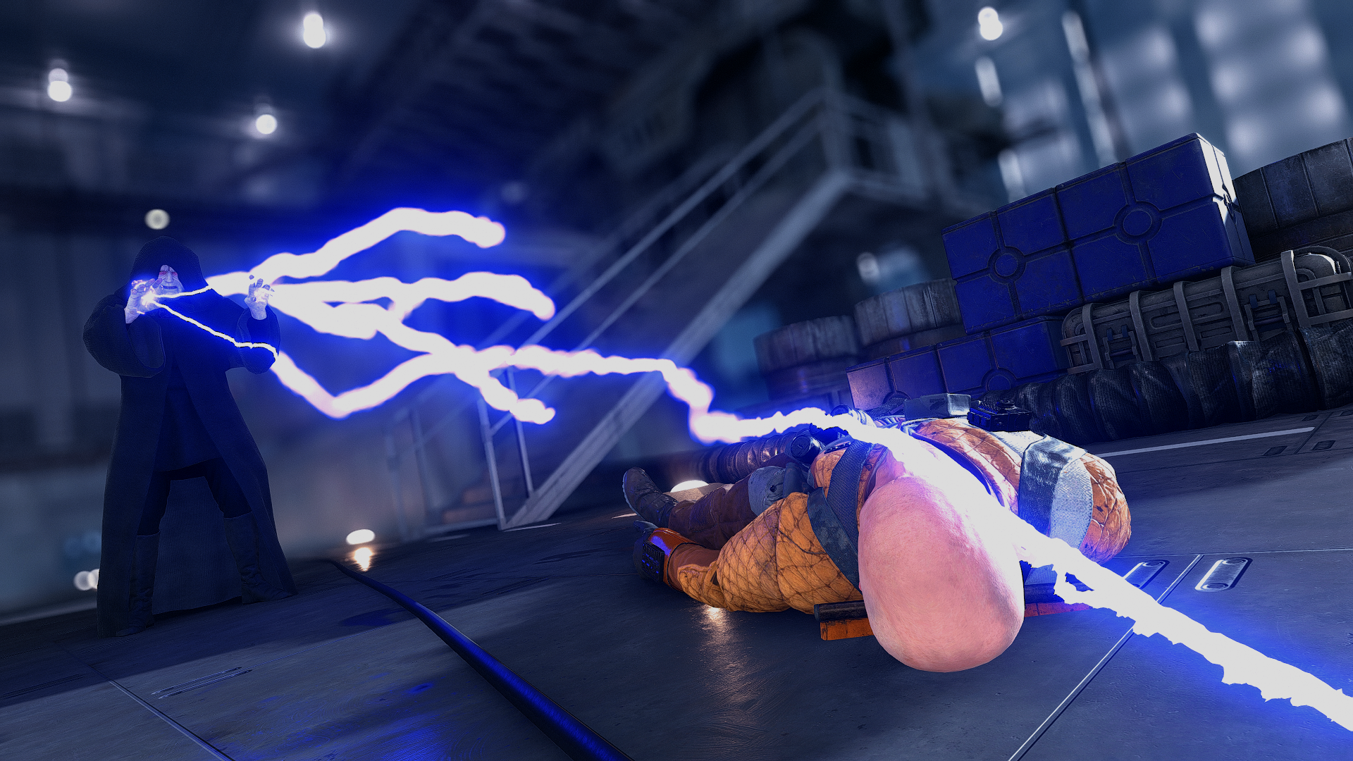 Palpatine torturing by ThaHerminatar