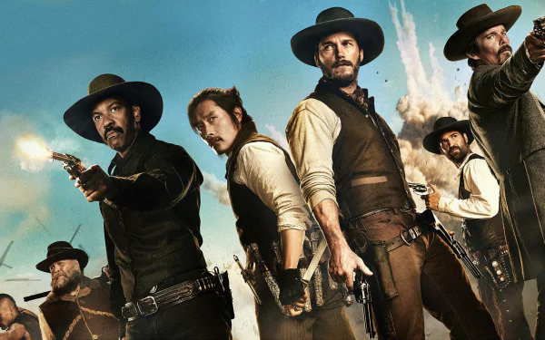 movie The Magnificent Seven (2016) HD Desktop Wallpaper | Background Image