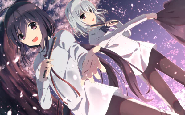 Toushirou Namazuo Toushirou Honebami Anime Touken Ranbu HD Desktop Wallpaper | Background Image