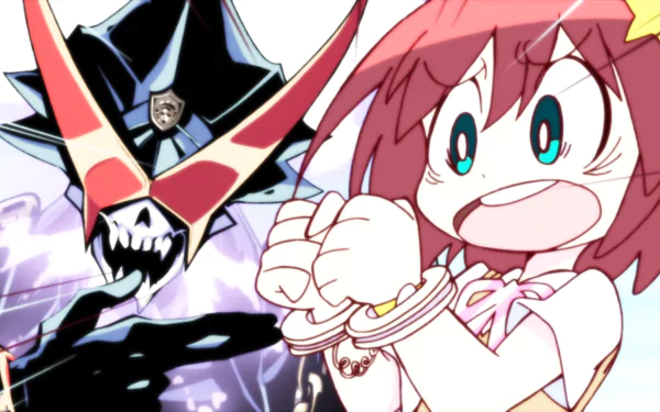 General Manager of Over Justice Luluco (Space Patrol Luluco) Anime Space Patrol Luluco HD Desktop Wallpaper | Background Image