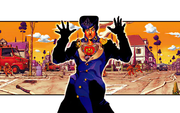  JoJo's Bizarre Adventure: Diamond is Unbreakable - Josuke Posing by Hirohiko Araki